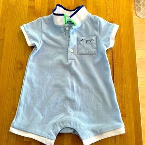 Jacadi baby boy summer onesie
